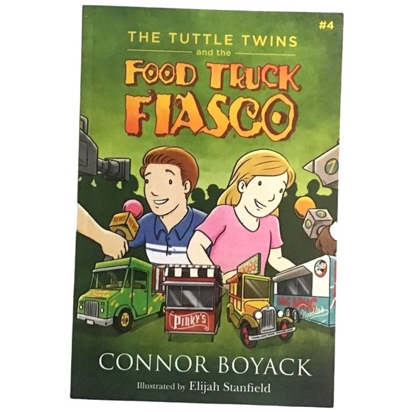 THE TURTLE TWINS Other - THE TURTLE TWINS AND THE FOOD TRUCK FIASCO BOOK #4 PAPERBACK -56 PAGES-GRADESK-6